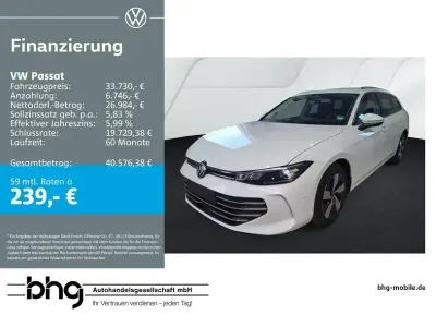Second-hand VW Passat Business 150 CP (110 kW) 2025 Alb Break