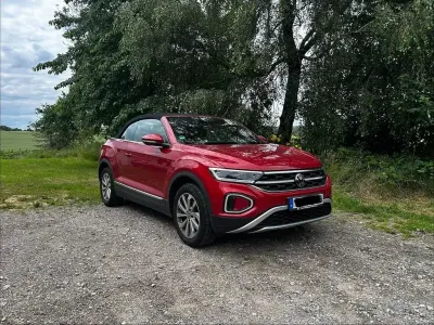 Gebraucht VW T-Roc Cabriolet Style 150 PS (110 kW) 2023 Rot Cabrio