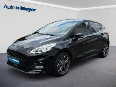 Brugt Ford Fiesta ST-Line 125 HK (91 kW) 2018 Sort Hatchback