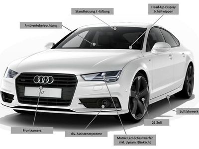 gebraucht Audi A7 3.0 BiTdi Quattro HEADUP STANDHZG LUFT AHK