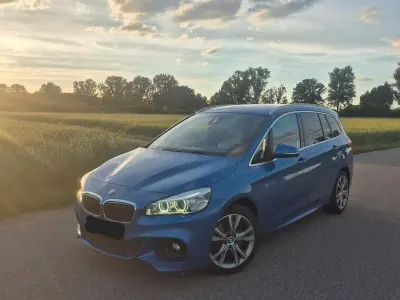 Gebraucht BMW 220 Gran Tourer M Sport 190 PS (139 kW) 2016 Blau Van / Kleinbus
