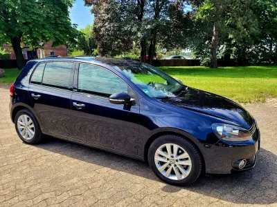Gebraucht VW Golf VI Style 105 PS (77 kW) 2011 Blau Kleinwagen