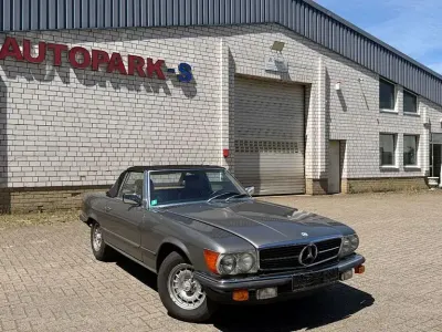 Gebraucht Mercedes SL380 155 PS (114 kW) 1983 Grau Cabrio
