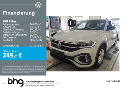 Gebraucht VW T-Roc R-line 150 PS (110 kW) 2025 Grau SUV