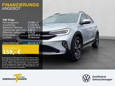 Silber Neu 2025 VW Taigo Life SUV | 24.430 € (Superpreis)