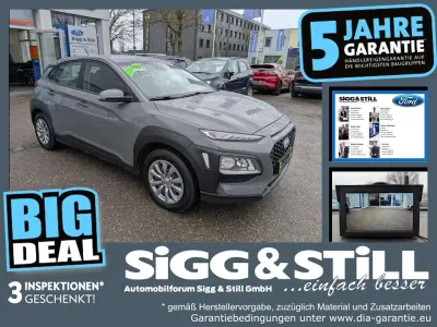 Gebraucht Hyundai Kona Pure 120 PS (88 kW) 2019 Galaxy grey / mic SUV