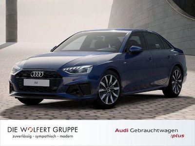 Gebraucht Audi A4 S-Line 204 PS (150 kW) 2022 Navarrablau metallic Limousine