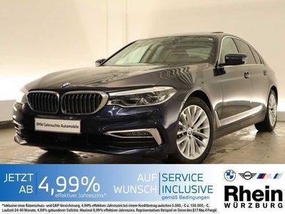 gebraucht BMW 530 d xDrive Luxury Line AHK/ACC/HeadUp/Glasdach AHK/A