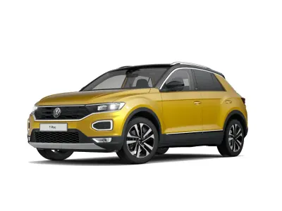 Gebraucht VW T-Roc United 150 PS (110 kW) 2021 Gelb SUV