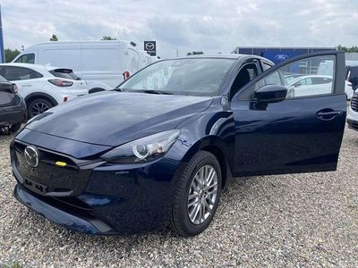 Deep crystal blue metallic Gebraucht 2024 Mazda 2 Exclusive-Line Kleinwagen | 21.980 € (Etwas zu teuer)