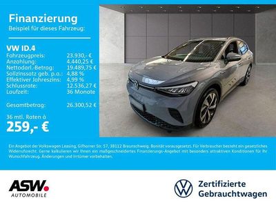 Gebraucht VW ID.4 Pro Performance 150 kW (204 PS) 2021 Mondsteingrau SUV