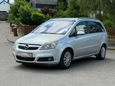 Gebraucht Opel Zafira Edition 140 PS (102 kW) 2006 Silber Van / Kleinbus