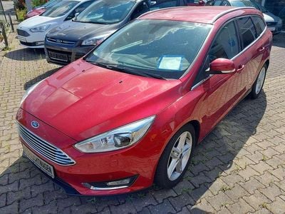 Candyrot metallic Gebraucht 2018 Ford Focus Titanium Kombi | 14.000 € (Superpreis)