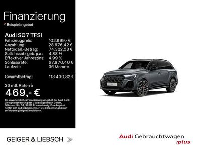 Grau Gebraucht 2025 Audi SQ7 Sport SUV | 102.999 € (Fairer Preis)