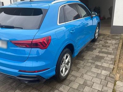 Gebraucht Audi Q3 S-Line 2018 Blau SUV