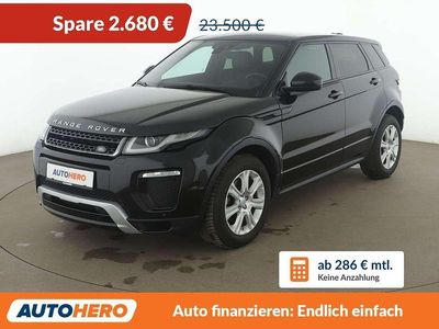 Gebraucht Land Rover Range Rover evoque SE Dynamic 179 PS (131 kW) 2019 Santorini black SUV
