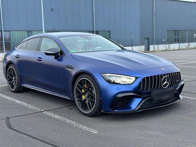 Begagnad Mercedes AMG GT S AMG 639 HK (469 kW) 2021 Blå Sportkupé