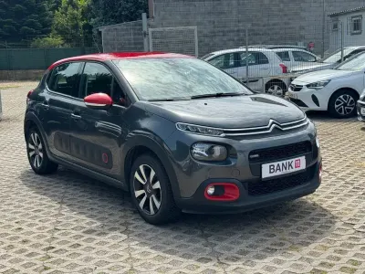 Gebraucht Citroën C3 Shine 82 PS (60 kW) 2018 Lack grau shark/metallic Kleinwagen