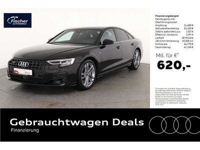 Second-hand Audi A8 S-Line 462 CP (339 kW) 2024 Negru Berlinǎ