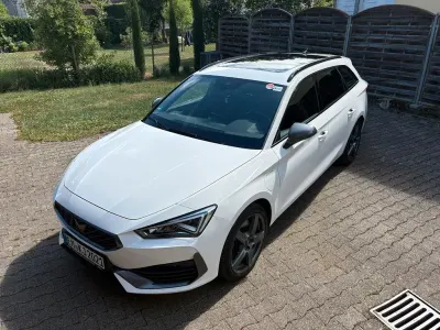Gebraucht Cupra Leon 245 PS (180 kW) 2021 Weiß Limousine