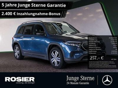 Gebraucht Mercedes EQB250 Advanced Plus 139 kW (190 PS) 2023 Blau / denimblau SUV