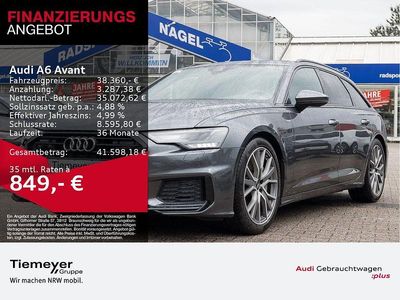 Grau Gebraucht 2019 Audi A6 S-Line Kombi | 38.360 € (Fairer Preis)