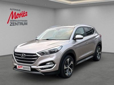 Beige Gebraucht 2018 Hyundai Tucson Premium SUV | 16.780 € (Fairer Preis)