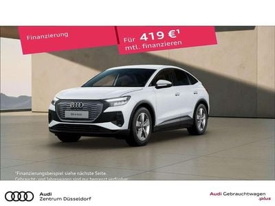 Weiss Gebraucht 2025 Audi Q4 Sportback e-tron Comfort SUV | 40.880 € (Superpreis)