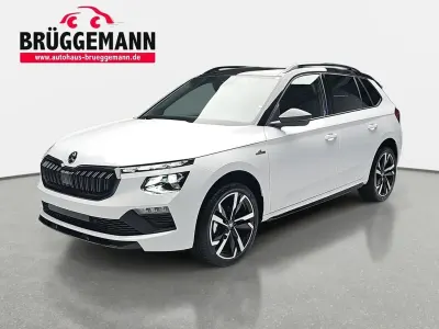 Neu Skoda Kamiq Monte Carlo 150 PS (110 kW) 2026 Moon white perleffekt SUV