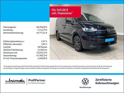 Gebraucht VW Multivan Life 150 PS (110 kW) 2024 Schwarz Van