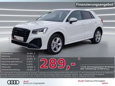 Gebraucht Audi Q2 S-Line 116 PS (85 kW) 2025 Arkonaweiß SUV