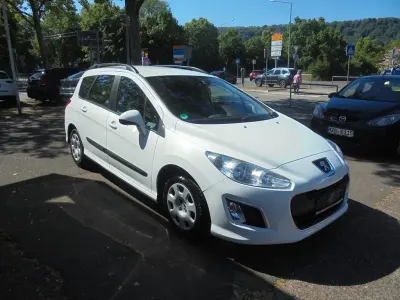 Gebraucht Peugeot 308 SW Access 111 PS (81 kW) 2012 Weiß Kombi