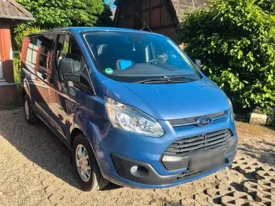 Gebraucht Ford Transit Custom 155 PS (114 kW) 2012 Blau Van / Kleinbus