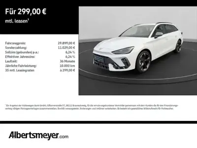 Gebraucht Cupra Leon 150 PS (110 kW) 2025 Weiß Kombi