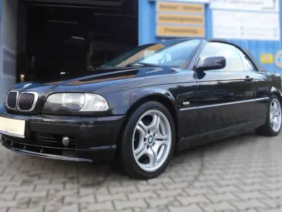 Usata BMW 325 192 CV (141 kW) 2002 Nero Cabrio