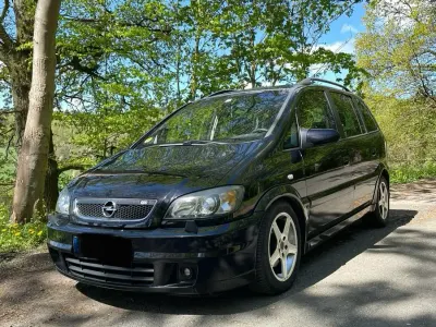 Gebraucht Opel Zafira OPC 125 PS (91 kW) 2003 Schwarz Van / Kleinbus