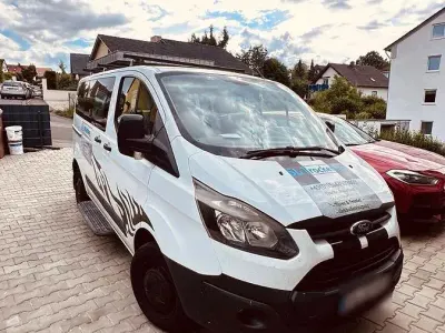 Gebraucht Ford Transit Custom 101 PS (74 kW) 2014 Weiß Van / Kleinbus