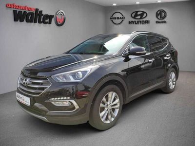 gebraucht Hyundai Santa Fe Style blue 2WD 2.2 CRDI Xenon, Sitzheizung