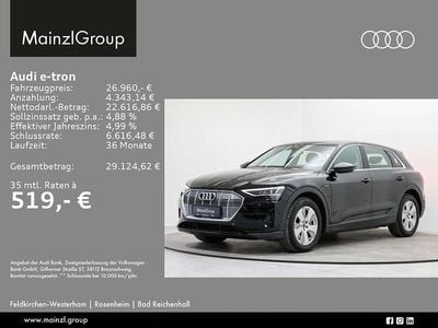 Gebraucht Audi e-tron 230 kW (313 PS) 2022 Brillantschwarz SUV