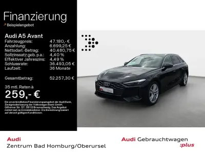 Neu Audi A5 Sport 299 PS (219 kW) 2025 Mythosschwarz metallic Kombi