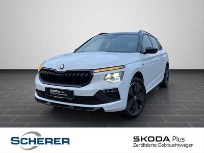 Gebraucht Skoda Kamiq Monte Carlo 116 PS (85 kW) 2024 Moonweiß perleffekt (metallic) SUV