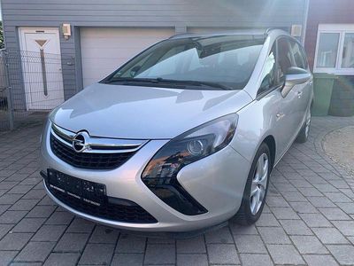 Gebraucht Opel Zafira Tourer Edition 140 PS (102 kW) 2013 Silber Van / Kleinbus