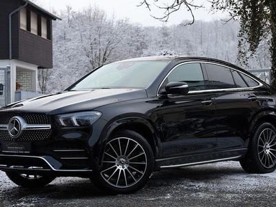 Schwarz/baltic black Gebraucht 2022 Mercedes GLE350 AMG line Coupé | 62.850 € (Fairer Preis)
