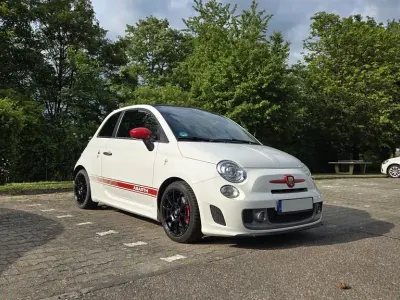 Gebraucht Abarth 595C Competizione 160 PS (117 kW) 2014 Weiß Cabrio