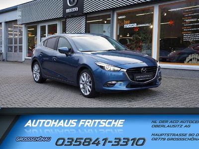 Gebraucht Mazda 3 Sports-Line 120 PS (88 kW) 2017 Blau Limousine
