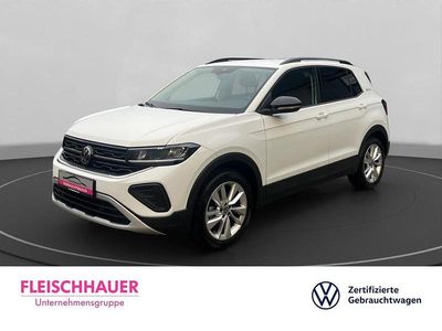 Weiss Gebraucht 2024 VW T-Cross Goal SUV | 20.990 € (Fairer Preis)