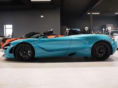 Usata McLaren 720S 721 CV (530 kW) 2022 Blu Cabrio