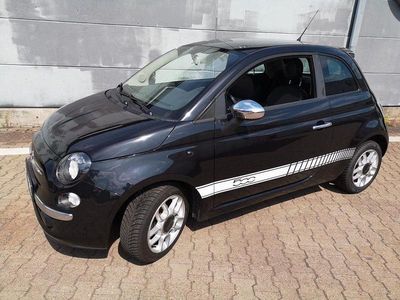 Gebraucht Fiat 500 Lounge 69 PS (50 kW) 2010 Schwarz Kleinwagen