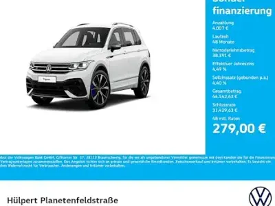 Brugt VW Tiguan R 320 HK (235 kW) 2024 Hvid SUV