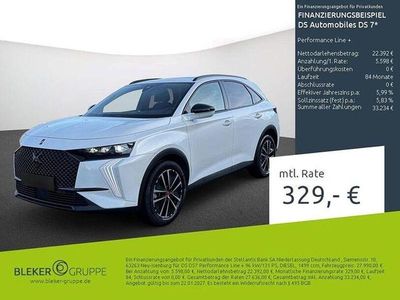 Gebraucht DS Automobiles DS7 Crossback Performance Line Plus 131 PS (96 kW) 2023 Weiß SUV